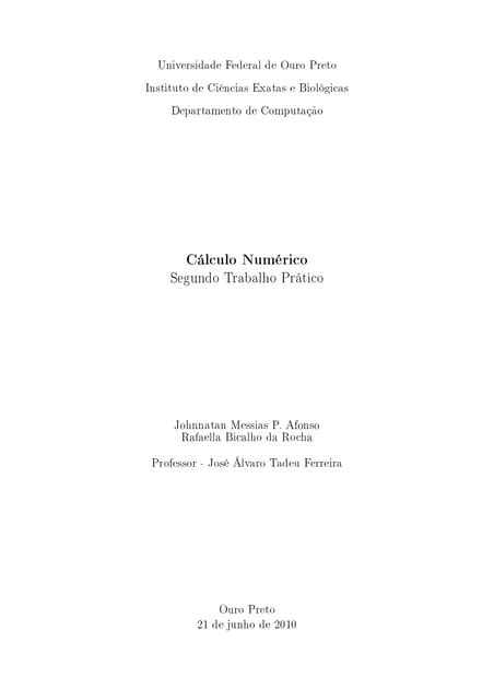 Cálculo Numérico Integração Numérica Com Bubble Sort Pdf