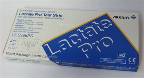 Lactate Pro - Laktat Teststreifen günstig kaufen im CARDIOfitness Shop ...