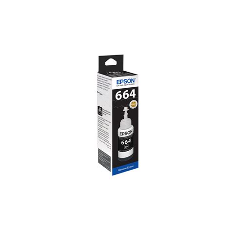 EPSON Tintapatron T6641 Black Ink Bottle 70ml CHS Hungary Kft