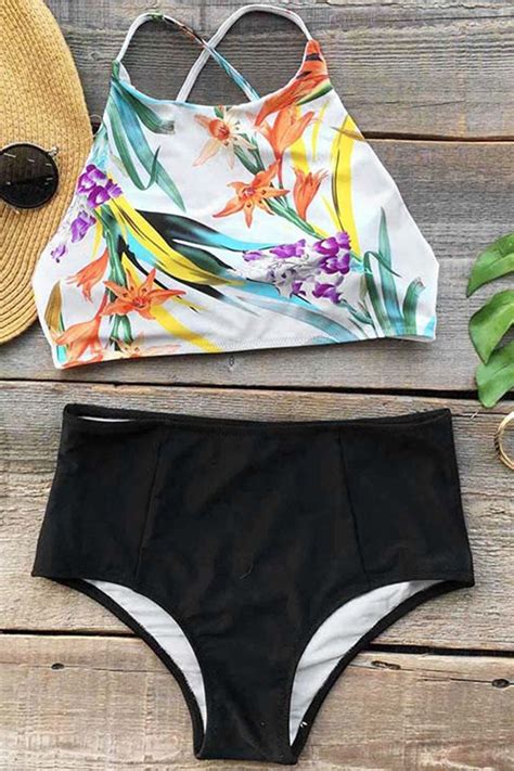 Color Of Inspiration Floral Bikini Set