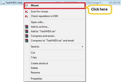 Different Ways To Mount And Unmount VHD VHDX Files