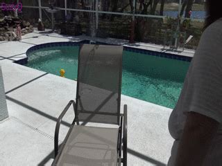 BBW SUZYQ AND HER 44M WONDERS Masturbation By The Pool