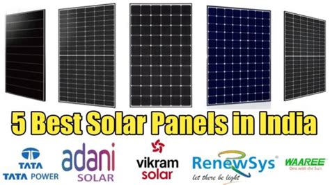 Top 5 Solar Panels In India 2023 Open Green Energy