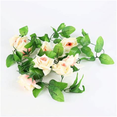 Купить Пластиковый шелковый цветок виноградная лоза плющ зеленый лист ...