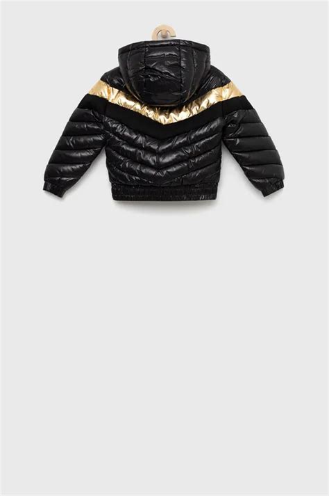 United Colors of Benetton kurtka dziecięca kolor czarny | Answear.com