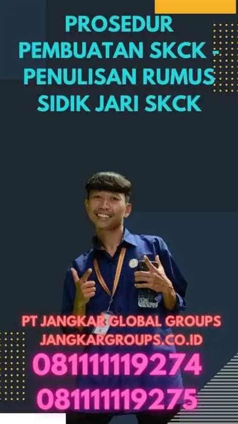 Penulisan Rumus Sidik Jari SKCK Jangkar Global Groups