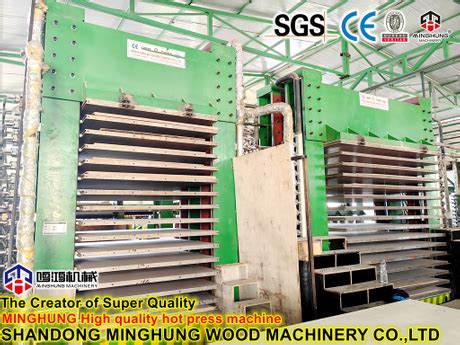 Plywood Hot Press With Auto Loader And Unloader Shandong Minghung Wood Machinery Co Ltd