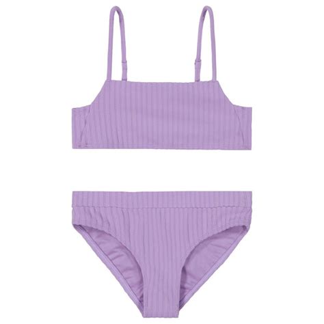 Billabong Girls In The Loop Bikini Set Size 7 Peaceful Lilac 1 Each Delivery Or Pickup