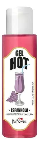 Gel Comestível Beijável Excitante Lubrificante Sex Shop Hot Sabor