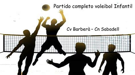 Partido De Voleibol Completo Infantil A Catalana Cv Barber Cn