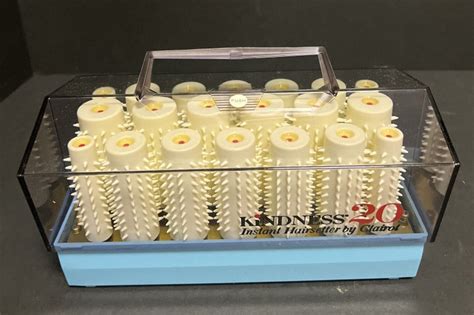 Clairol Kindness Hair Setter Hot Rollers Curlers Model Cable Box Denmark Etsy