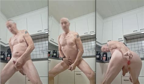 Exhibitionist Grandpa Dildo Ass Fucking Sexshow Cumshot 25 Pics XHamster