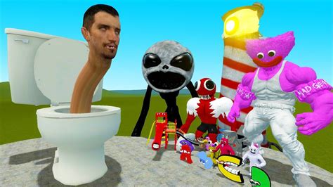 Skibidi Dop Dob Toilet Vs All Monsters In Garry S Mod Youtube