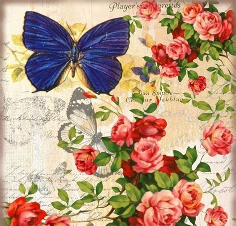 Картинки для декупажа, их виды и способ использования