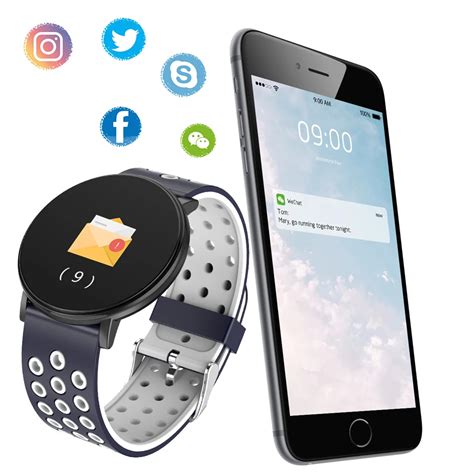 GEJIAN Новые смарт-часы Android водонепроницаемые спортивные мужские и ...