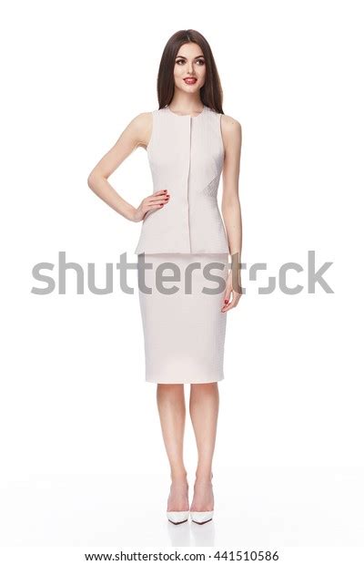 Beautiful Glamour Sexy Woman Dark Brunette Stock Photo Shutterstock