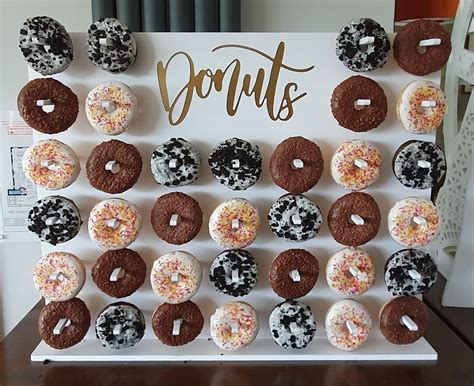 Donut Wall Hire The Ultimate Sweet Tooth Item For Your Wedding