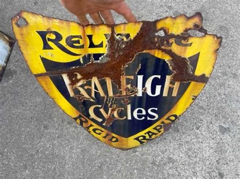 Lot 279 Raleigh Cycles Sign