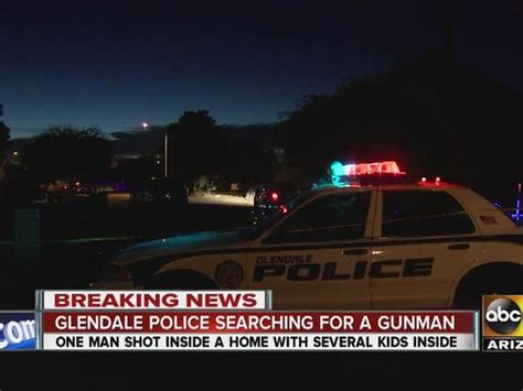 Pd Man Shot Multiple Times At Home In Glendale