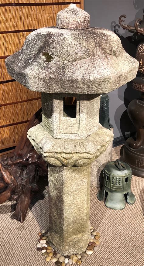 Japanese Antique Ishi Toro Stone Lantern Kuraya