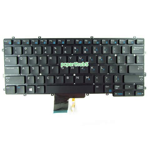 New Dell Latitude E Laptop Keyboard Us Backlit Nsk Lzabc