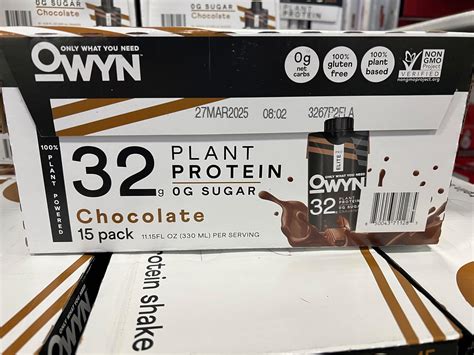 Amazon Owyn Chocolate Pro Elite Plant Protein Shake Fz