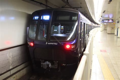 【相鉄】相直へ向け20000系が副都心線で試運転 テツ×クル～鉄道・自動車の撮影日誌～