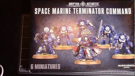 Whats On The Sprue Space Marine Terminator Command Youtube