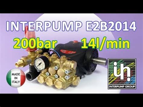 Насос высокого давления InterPump E2B2014 (200bar, 14 l/min) plunger ...