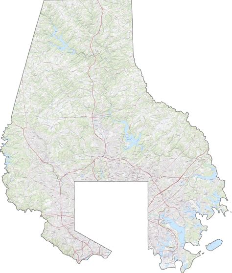 Baltimore County Map, Maryland - US County Maps