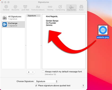 How To Add Social Icons To Your Apple Mail Email Signature Gimmio