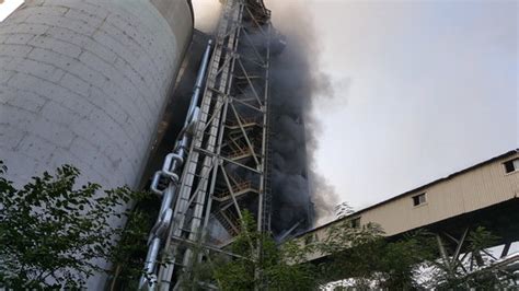 제천 시멘트 공장서 화재3천800만원 재산피해