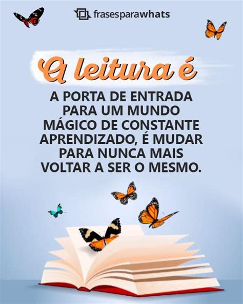 Frases De Incentivo A Leitura Frases Para Whats