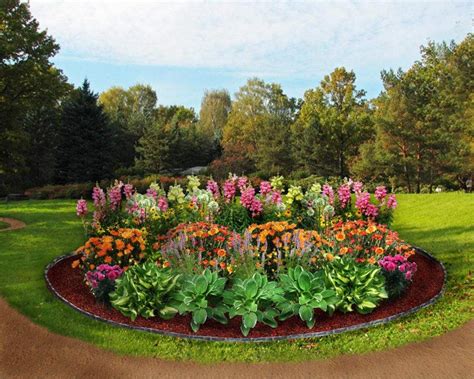 Клумбы С Многолетними Цветами Фото С Названиями – Telegraph