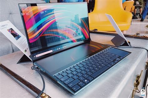 ASUS ZenBook Pro Duo — уникальный ноутбук с двумя экранами