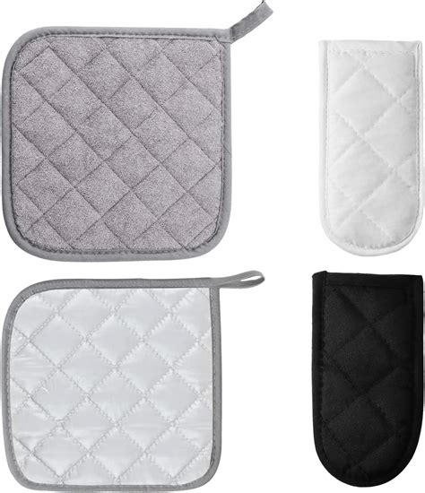 Amazon Pot Holders For Kitchen Maqihan Pcs Cotton Pot Holder Set Hot Pads For Kitchen