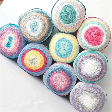 Lion Brand Mandala Baby Cake Yarn Sweet Roll Yarn 150 Gr Etsy Uk