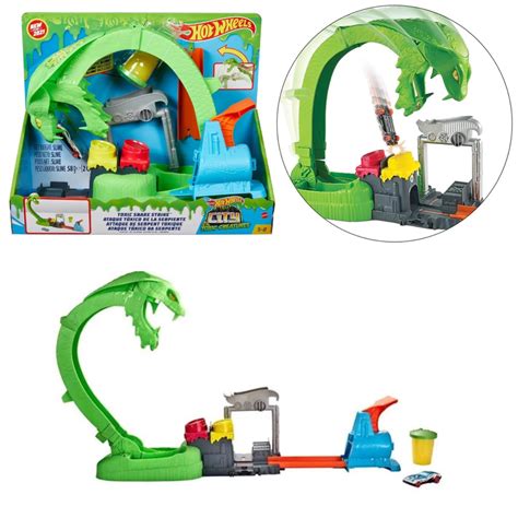 Pista De Percurso Hot Wheels City Ataque T Xico Da Serpente Tutt Ambientes Decora Es