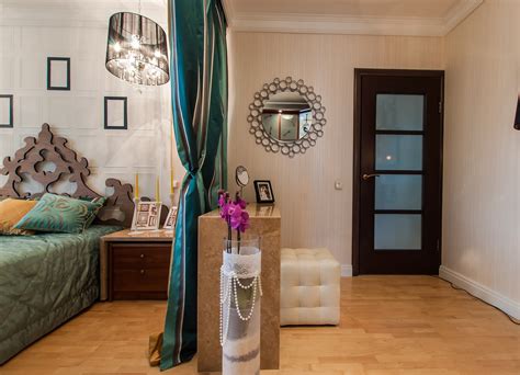 Зонирование спальни