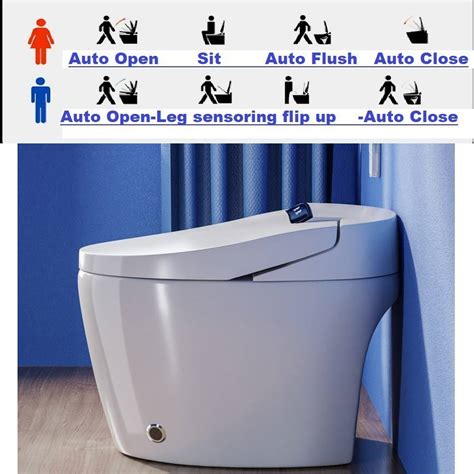 Smart Toilet Bowl Enghong Fully Automatic Toilet Bowl Full Spec