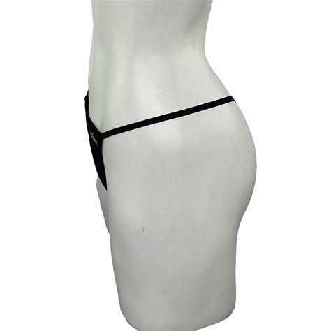 Victoria S Secret Very Sexy Crystal Encrusted V G String Thong Bikini Panties M Ebay