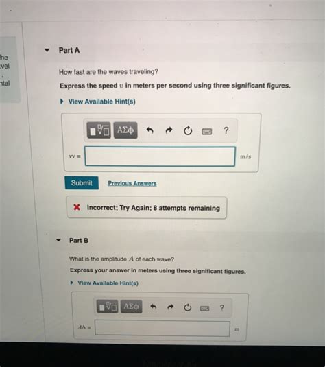 Solved Properties of Ocean Waves A fisherman notices that | Chegg.com