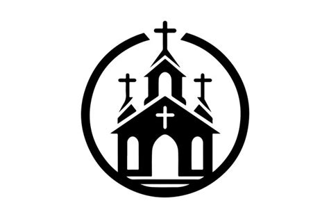 Premium Vector Church Vector Logo Icon