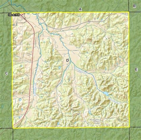 097D Grid Borehole Collection MS DEQ Geology