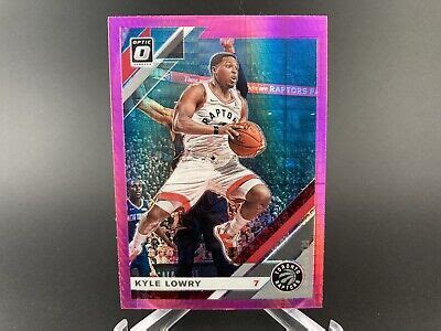 Kyle Lowry Panini Donruss Optic Hyper Pink Prizm Raptors