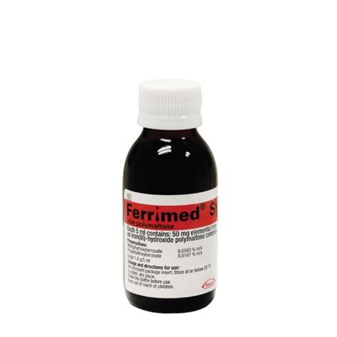 Ferrimed Syrup 100ml Sparkport Pharmacy