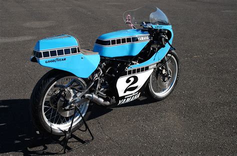 Restored Rocket Yutaka Hoshis Yamaha Tz 250 Manufacturing Unit Racer