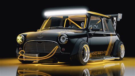 Modified Mini Cooper