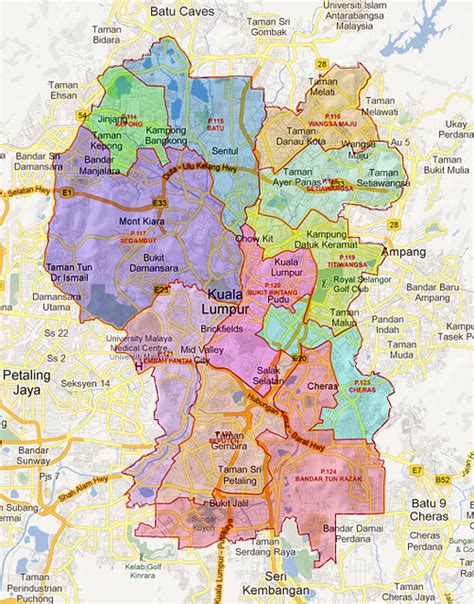 Kuala Lumpur Map Powerpoint Template Ppt Slides 54 Off