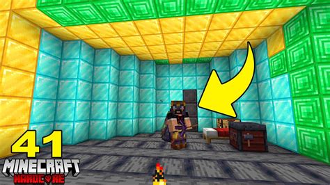 I Mined Blocks In A Straight Line In Minecraft Hardcore